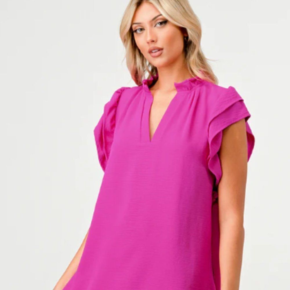 Pixi & Ivy DANA DRESS HOT PINK